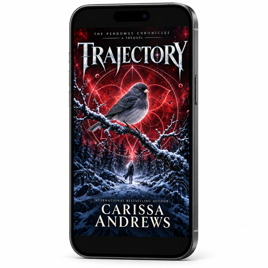 Cover of Trajectory, a Pendomus Chronicles prequel by Carissa Andrews