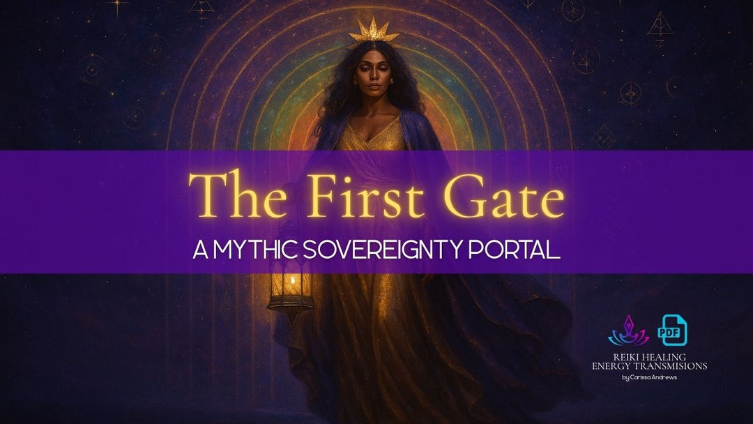 The First Gate: A Mythic Sovereignty Portal (Audio + Mini Portal Pack)