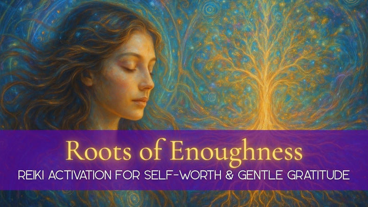 Roots of Enoughness 🌱 Reiki Activation for Self-Worth & Gentle Gratitude